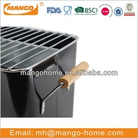 Barbecue au charbon de bois, pour Camping en plein air Portable, modèles en acier galvanisé, 1 pièce