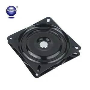 360 Degree Rotating Square Turntable Furniture Hinge Mechanism Rotary Table Ball Bearing Swivel Plate For Swivel Chair