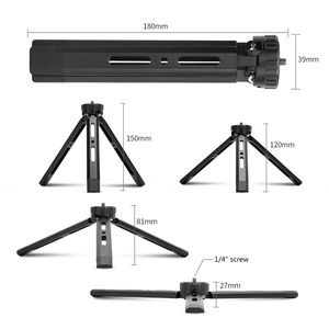 摄像机投影仪三脚架迷你金属三脚架铝合金桌面支架三脚架 - Product Image 4