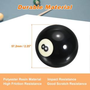 Kit de boules de <span class=keywords><strong>billard</strong></span> en résine polyester forte 16 Pro taille de régulation 57.2mm accessoires de table de <span class=keywords><strong>billard</strong></span> - Product Image 3