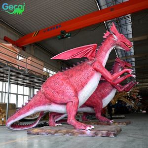 Producto Gecai Monster - Modelo de Dragón Animatrónico de Resina de Tamaño Real con Diseño de Noria - Product Image 5