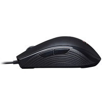 Souris de jeu Hyper X Pulsefire Core RGB filaire USB avec capteur optique rechargeable ergonomique pour les deux mains, 7 boutons, logiciel