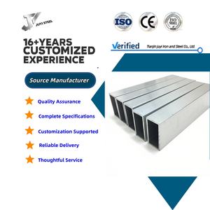 Profilo in Lega di Alluminio 5083 <span class=keywords><strong>6061</strong></span> 7075 <span class=keywords><strong>6063</strong></span> Tubo Rettangolare Quadrato per Saldatura, per Coperture di Ville e Appartamenti, Resistente alla Corrosione - Product Image 1