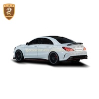 Vente chaude RZ Style Kit de carrosserie Kit de carrosserie pour Mercedes Benz CLA C117 Lèvre avant Canards Jupes latérales Diffuseur arrière Aile arrière
