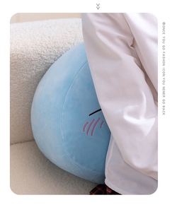 ของเล่นตุ๊กตา <span class=keywords><strong>Rimuru</strong></span> <span class=keywords><strong>Tempest</strong></span> สุดน่ารัก สไตล์อนิเมะ ลดราคาสุดฮอต นุ่มมาก ใช้เป็นเบาะรองนั่งเล่นเกมส์ พร้อมไส้ใยฝ้าย PP และซับในตาข่าย - Product Image 2