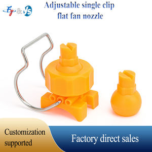 Buse haute <span class=keywords><strong>pression</strong></span> <span class=keywords><strong>pince</strong></span> de tuyau en plastique buse de pulvérisation à <span class=keywords><strong>pince</strong></span> unique, <span class=keywords><strong>pince</strong></span> en plastique à bille réglable, buse de pulvérisation à <span class=keywords><strong>pince</strong></span> à ventilateur plat - Product Image 3