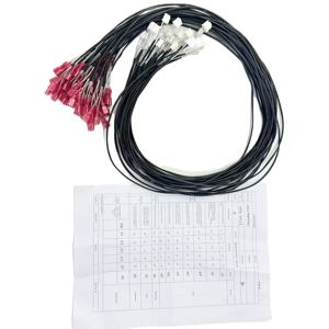 定制跳线线束，带 250 个快速断开快速接头 - Product Image 1