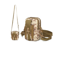 Sac banane unisexe en nylon pour course à pied, chasse, usage quotidien, sacoche tactique EDC à fermeture éclair, pochette Molle, mini sac de ceinture pour homme