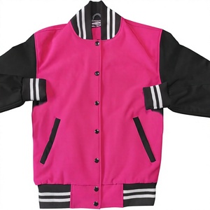 Custom Made Men's Winter <b>Waterproof</b> Breathable Varsity <b>Jacket</b> with Stand Collar Polyester/Cotton Fabric Team Wear Sportswear - Product Image 1