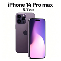 iPhone 14 Pro Max Usado Original, Desbloqueado Globalmente, 5G, 128GB/256GB, Completamente Probado, Grado A+, Venta al Por Mayor