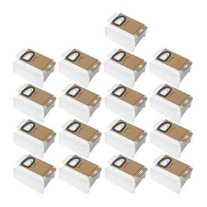 Piezas para aspiradora <span class=keywords><strong>Xiaomi</strong></span> <span class=keywords><strong>Roborock</strong></span> <span class=keywords><strong>S7</strong></span> Q7 iRobot i7 Ecovacs T8, bolsa de polvo no tejida - Product Image 4