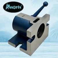 Assort's 5C Porte-outil de serrage à angle horizontal-vertical, norme BT, pour usinage de l'acier, garantie 1,5 an, gris