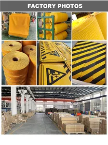 Mancai Fabriek Groothandel Oranje Reflecterende Hoge Duurzaamheid Beton En Bestrating Markering Tape