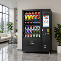 Distributeurs automatiques de nourriture intelligentes RUNYANG personnalisés avec IA pour articles de vente au détail et combinaisons de snacks