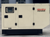 Groupe électrogène diesel silencieux LINGGE 200-350 kVA triphasé pour alimentation de secours résidentielle et commerciale