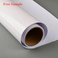 Rouleau de vinyle adhésif PVC imprimable Allsign Eco Solvent, brillant ou mat, auto-adhésif, vente en gros