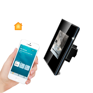 Lanbon L8 Gradateur LED intelligent de luxe 1 groupe 2/<span class=keywords><strong>3</strong></span> voies 10A Max. Courant 250V Max. Interrupteurs muraux de surveillance de l'alimentation de tension - Product Image 3