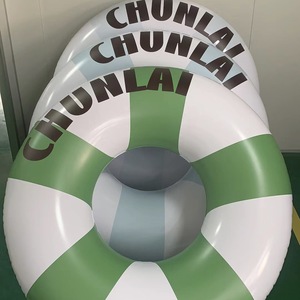 Nhà máy tùy chỉnh vòng Inflatable PVC người lớn bơi vòng tròn hồ bơi Float - Product Image 1