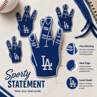 Patch thermocollant brodé en chenille avec logo sportif pour casquettes et vêtements de baseball – Personnalisable, faible MOQ
