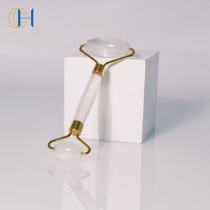 Rullo di Giada per Massaggio Facciale C&H Personalizzato di Alta Qualità, Superficie Liscia, <span class=keywords><strong>Pietra</strong></span> Naturale Multicolore, Cristallo Anti-Invecchiamento - Product Image 1