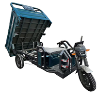 Tricycle électrique de fret 1000W à 3 roues, durable pour une utilisation quotidienne en usine