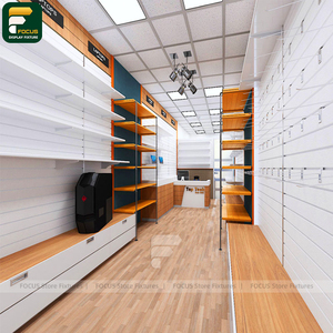 Étagère d'exposition pour magasin de vêtements urbains, comptoir de vêtements, vitrine de vêtements, armoire en verre, mobilier de vente au détail - Product Image 2