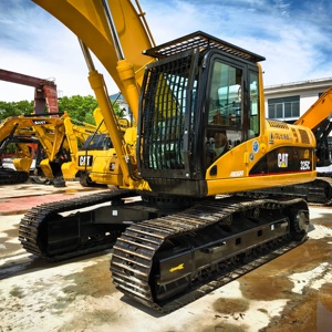 Excavatrice Caterpillar Cat325C d'occasion, pelle sur chenilles hydraulique avec équipement de construction essentiel, moteur et pompe - Product Image 1