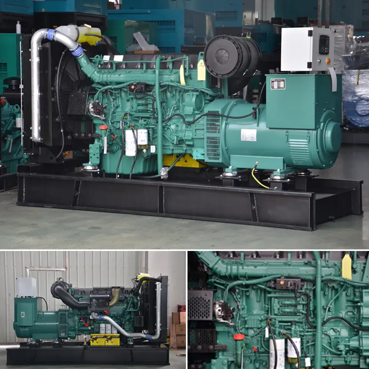 Prime power 300kw Original Sweden made diesel generator generator with genuine Volvo engine TAD1342GE for hot sale