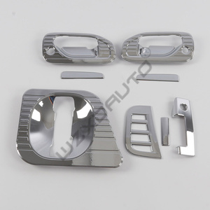 WZXD 2023 2024 Cache-poignée de porte de voiture en plastique ABS chromé noir mat pour NV350 - Product Image 6