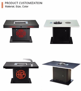 Aopa Koreaanse <span class=keywords><strong>Bbq</strong></span> Restaurant Apparatuur Commerciële Koreaanse <span class=keywords><strong>Bbq</strong></span> Grill Tafel - Product Image 6