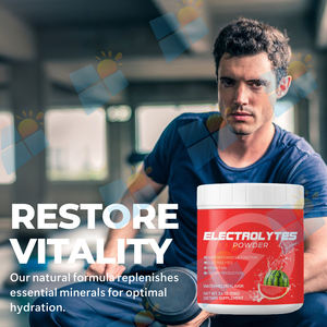 Pó Eletrolítico OEM ODM de Marca Privada para Hidratação Rápida e Recuperação Esportiva, Bebida Energética, Fornecimento por Atacado - Product Image 3