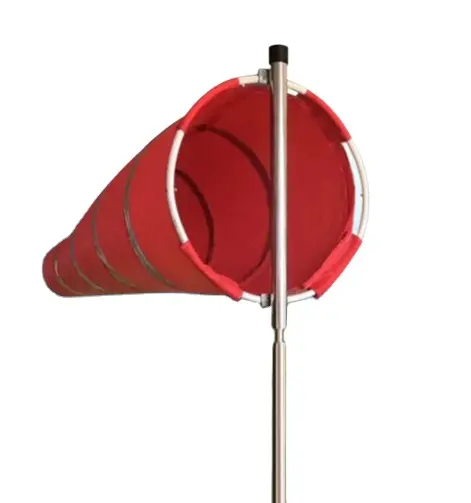 Calcetín de viento de tela oxford, 1,5 M, 2M, dirección del viento, cono de viento de nailon para helipad