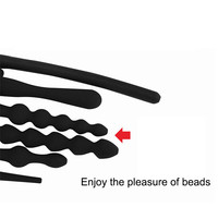Silicone perle anus nettoyant lavage Vaginal nettoyage Plug Anal Douche lavement Sex Toy