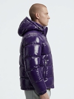 Veste matelassée rose à capuche pour femme, nouvelle collection, très tendance, coupe-vent, fermeture éclair, unisexe.