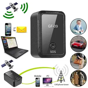 Mini küresel gerçek zamanlı çocuk bulucu GPS izci gadget GF-09 GPRS/GPS takip cihazı SOS ile bireysel gps izleyici