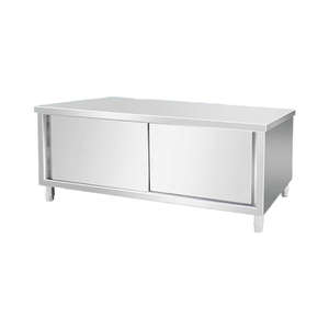 SY เคาน์เตอร์สเตนเลสแบบสองชั้นป้องกันการกัดกร่อนใช้ในห้องครัวเชิงพาณิชย์อุปกรณ์สำหรับร้านอาหารของโรงแรม - Product Image 3