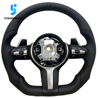 Volant de voiture sport en cuir personnalisé pour modèles BMW F30 E92 F20 F10 F36 E91 E87 E90 E82 F25 E53 E92 F01 F32 F33, 3 branches