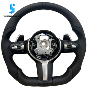 Volante Deportivo de Cuero Personalizado para Modelos <span class=keywords><strong>BMW</strong></span> F30 E92 F20 F10 F36 E91 E87 E90 E82 F25 E53 E92 F01 F32 F33, 3 Palancas - Product Image 3
