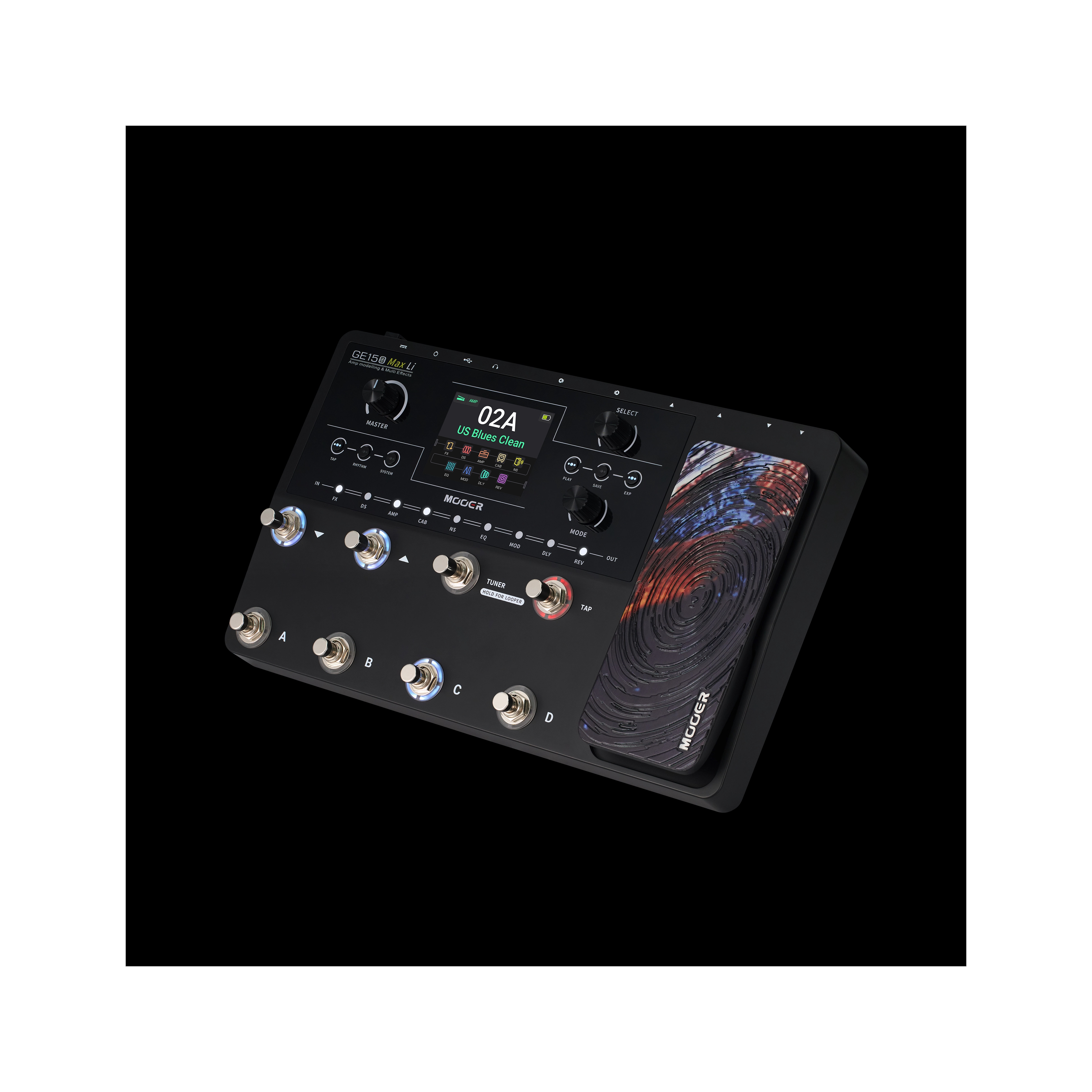 Mooer GE150 Max Li Multi Effects Guitar Processor Pedal