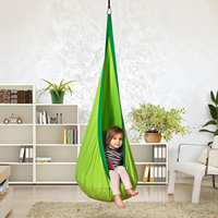 Fauteuil suspendu gonflable pour enfants, chaise balançoire en forme de coque avec coussin, pour jardin et maternelle, en plastique, pour l'extérieur