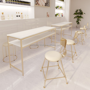 Vendite dirette della fabbrica in legno salone di bellezza nail bar tavoli nail <span class=keywords><strong>studio</strong></span> desk salone mobili manicure vanity desk per unghie - Product Image 3