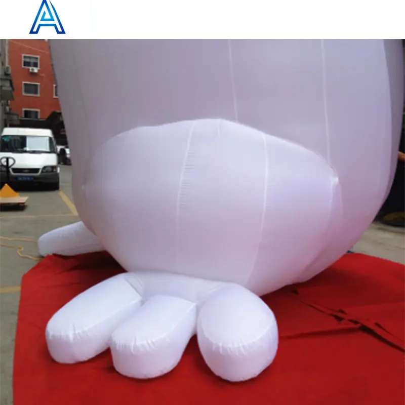 Fábrica China diseño industrial al aire libre personalizado gigante publicidad inflable dibujos animados animal pingüino mascota para publicidad