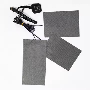 Almohadilla de calefacción Usb de grafeno Flexible de alta calidad para <span class=keywords><strong>ropa</strong></span> de calefacción - Product Image 3