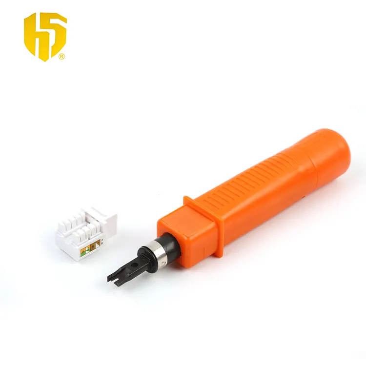 HS-314B RJ45 RJ11 Netzwerk Punch Down Tool 110 88 Typ mit einstellbarem Feder schlag mechanismus