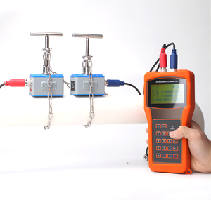 Débitmètre numérique portable ABS avec écran LCD, capteur ultrasonique à pince, mesure précise du débit (eau/huile), OEM/ODM - Product Image 2