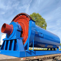 Usine mobile de traitement de roches dures pour l'extraction d'or, capacité 1 tonne par heure