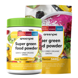 OEM Super Greens, Polvo de Fibra Dietética, Suplementos Herbales para el Apoyo Inmunológico, Superalimento para Adultos, Polvo Verde Mixto - Product Image 4
