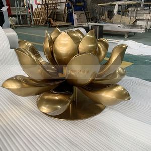 Escultura Artística M102 304 de Acero Inoxidable Pulido Espejo, Montada en el Suelo, para Arte Público, Impermeable, Duradera y Multifuncional - Product Image 4