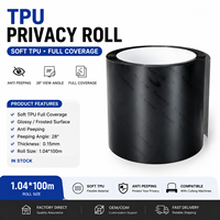 Grand rouleau de film de protection d'écran en TPU anti-espionnage 28 °   Film de découpe sur mesure pour angle de vision, fabrication OEM