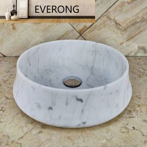 Milas อ่างล้างหน้าหินอ่อนสีขาวม่วงอ่างล้างมือทรงสี่เหลี่ยมหรูหรา - Product Image 2